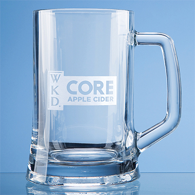 Image of 0.67 Litre Large Plain Straight Sided Tankard